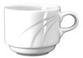 Iti Bright White Stackable Cup 8 oz., Pk36 AM-38