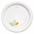 Zoro Select Paper, Plate, Round, 8-1/2", White, PK250 OFMP9-J7234