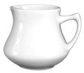 Iti Creamer Server 4-1/2 oz. Ceramic PK24 European White PC-4-EW