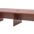 Regency Race Track Legacy Modular Conference Tables, 48 X 52 X 29, Wood Top, Cherry LCTRT48EXTCH