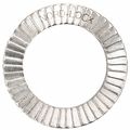 Nord-Lock Wedge Lock Washer, For Screw Size M10 Steel, Plain Finish, 10 PK 1575