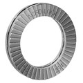 Nord-Lock Wedge Lock Washer, For Screw Size 1/4 in Steel, Plain Finish, 10 PK 1570