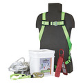 Peakworks Roofer's Fall Protection Kit, Size: Universal V8257275