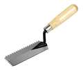 Westward Margin Trowel, 2-Sided, 6x2, Hard Grip 13A581