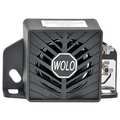 Wolo Back Up Alarm, 97dB, Black, 2-1/2 In. H BA-97