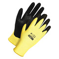 Bdg Seamless Knit Kevlar Cut Resistant Black Foam Nitrile Palm, Size M (8) 99-1-9720-8