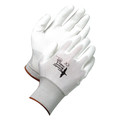 Bdg Seamless Knit White Nylon White Polyurethane Palm, Size L (9) 99-1-9880-9