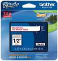 Brother Adhesive TZ Tape (R) Cartridge 0.47"x26-1/5ft., Red on White TZe232