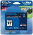 Brother Adhesive TZ Tape (R) Cartridge 0.35"x26-1/5ft., White/Black TZe325