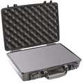 Pelican Black Protective Case, 16.88"L x 13.23"W x 4.47"D 1470