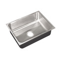 Just Manufacturing Undermount Sink, Undermount Mount, 0 Hole, Stainless steel Finish US1824A-J