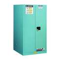 Justrite Corrosive Safety Cabinet, 65", H, Blue 899002