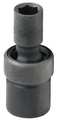 Sk Professional Tools 3/8 in Drive Impact Socket Standard Socket, Black Phosphate 33324
