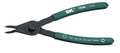 Sk Professional Tools Retaining Ring Plier, 0.047" Tip Dia., Overall Length: 5-29/32" 7634