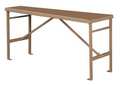 Knaack Work Table, Steel, 72-1/2" W, 36" Height, 750 lb., Folding R-72