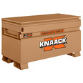 Knaack Model 4824 JOBMASTER Chest, 48" W x 24" D x 28.5" H, 16-Gauge Steel, Tan, 16 cu ft 4824