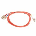 Monoprice Fiber Optic Patch Cord, LC/SC, 2m, Multi 2627