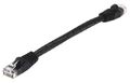 Monoprice Ethernet Cable, Cat 6, Black, 0.5 ft. 7498