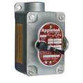 Appleton Electric Tumbler Switch, EDS Series, 1 Gang, 2-Pole EDS150-F2