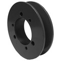 Zoro Select Bushing, 2.8 in dia. Outside, Cast Iron 13V280JA