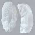 Action Chemical Shoe Covers, SlipResistSole, L, White, PK300 M2105W-N/S-18