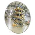 Zoro Select Indoor Convex Mirror, 36 Dia, Acrylic SCVI-36T