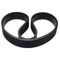 Dayton 6/B148 Banded V-Belt, 151-3/4" Outside Length, 4" Top Width, 6 Ribs 13W371