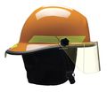 Bullard Fire Helmet, Orange, Fiberglass FXSOR