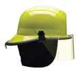 Bullard Fire Helmet, Lime-Yellow, Thermoplastic LTXLY