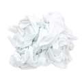 Zoro Select Reclaimed Sweatshirt Cloth Rag 10 lb. Varies Sizes, White 340-10N