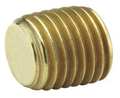 Parker Brass Countersink Plug, MNPT, 3/8" Pipe Size VS219P-6