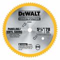 Dewalt 5-3/8" 80T Steel Saw Blade (Vinyl/Paneling) DW9053