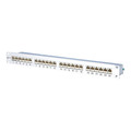 Metz Connect Patch Panel, Silver, 1.75" H, 19" W 130855-E