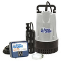 Basement Watchdog 1/2 HP 1-1/2" Cast Iron Aluminum Sump Pump, 1/2 HP 115V AC BW1050