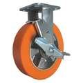 Cc Apex Rigid Plate Caster, CC Apex, 8", Wheel Width: 2" CDP-Z-293