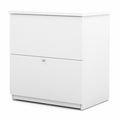 Bestar 28.40" W Lateral File, White, White 65635-2117