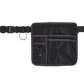 Arsenal By Ergodyne Pouch, Apron Pouch, Black, Mesh, Nylon, Polyester, 6 Pockets 5716