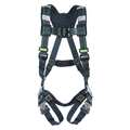 Msa Safety Full Body Harness, Vest Style, Universal 10150144