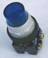 Eaton Pilot Light Lens, 30mm, Blue, Plastic HT8BB