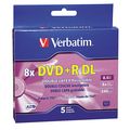 Verbatim DVD+R Dual Disc, 8.50 GB, 240 min, 8x, PK5 VER95311