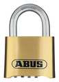 Abus Combination Padlock, Bottom, Black/Silver 180IB/50