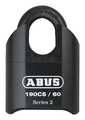 Abus Combination Padlock, Bottom, Black/Silver 190CS/60