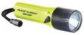 Pelican Yellow Rechargeable Led Industrial Handheld Flashlight, AA, 112 lm lm 2460C