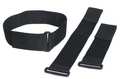 Fastenation Cinch Strap, No Adhesive, 24 in, 2 in Wd, Black, 10 PK 2X24KWVS