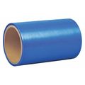 Zoro Select Film Tape, Acrylic Adhesive, Blue 2A87B-6"X25'