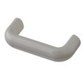 Elesa Antimicrobial Bridge Handle, Gloss M.843/140-SST-M8 Clean