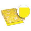 Neenah Paper Multi Paper, 8-1/2 x 11 In, Yellow, PK500 WAU22531