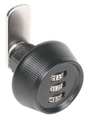 Ccl Keyless Combination Cam Locks, Straight, Offset For Material Thickness 1/4 in 39023