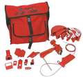 Brady Portable Lockout Kit, 18, Electrical/Valve 99688