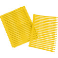 Brady Lock Seal, Plastic, Yellow, PK100 95196